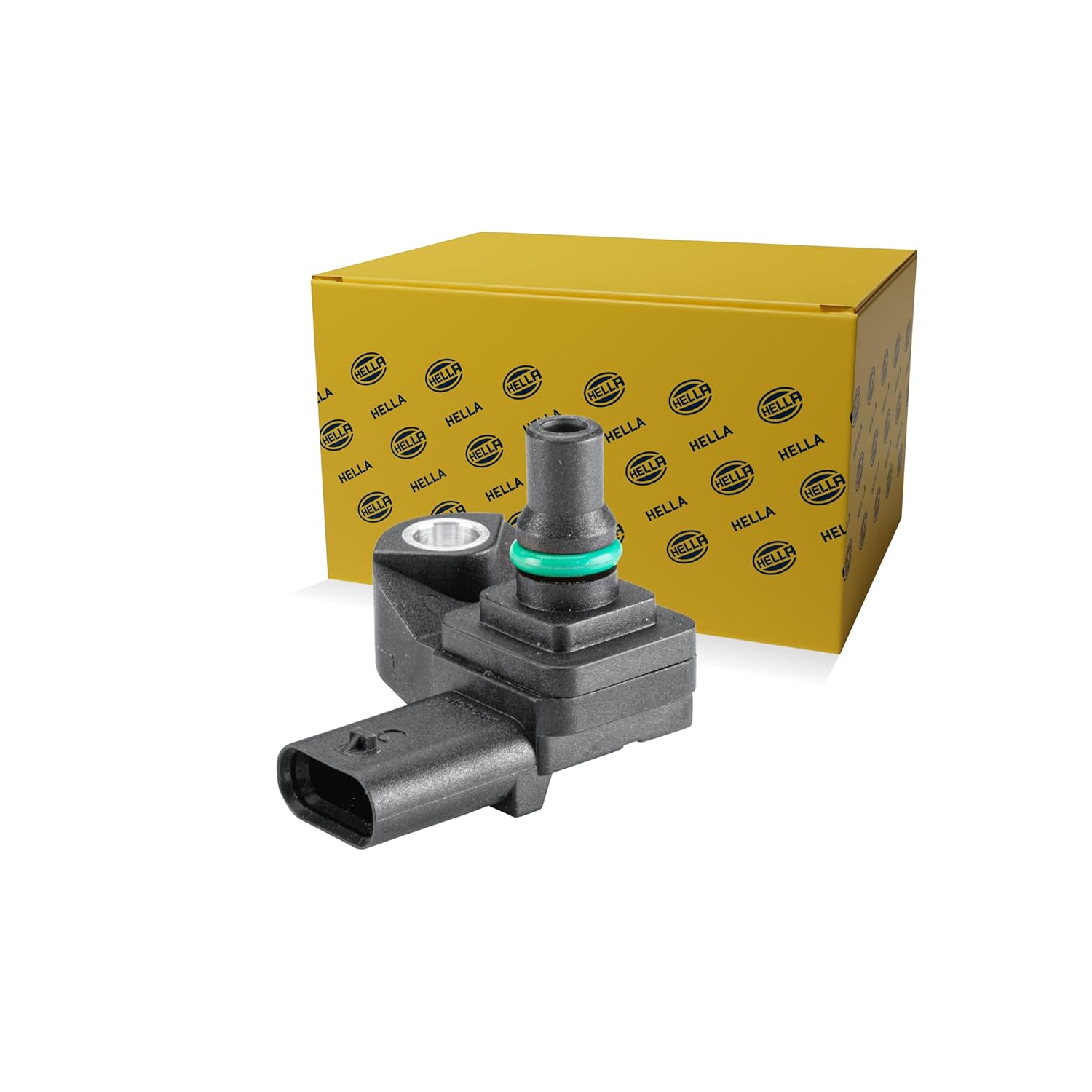 HELLA 6PP 358 152-401 Sensor, Suction Pipe Pressure - 3-Pin - Screwed