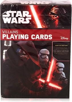 Star Wars The Force Awakens Villains Playing Cards Deck