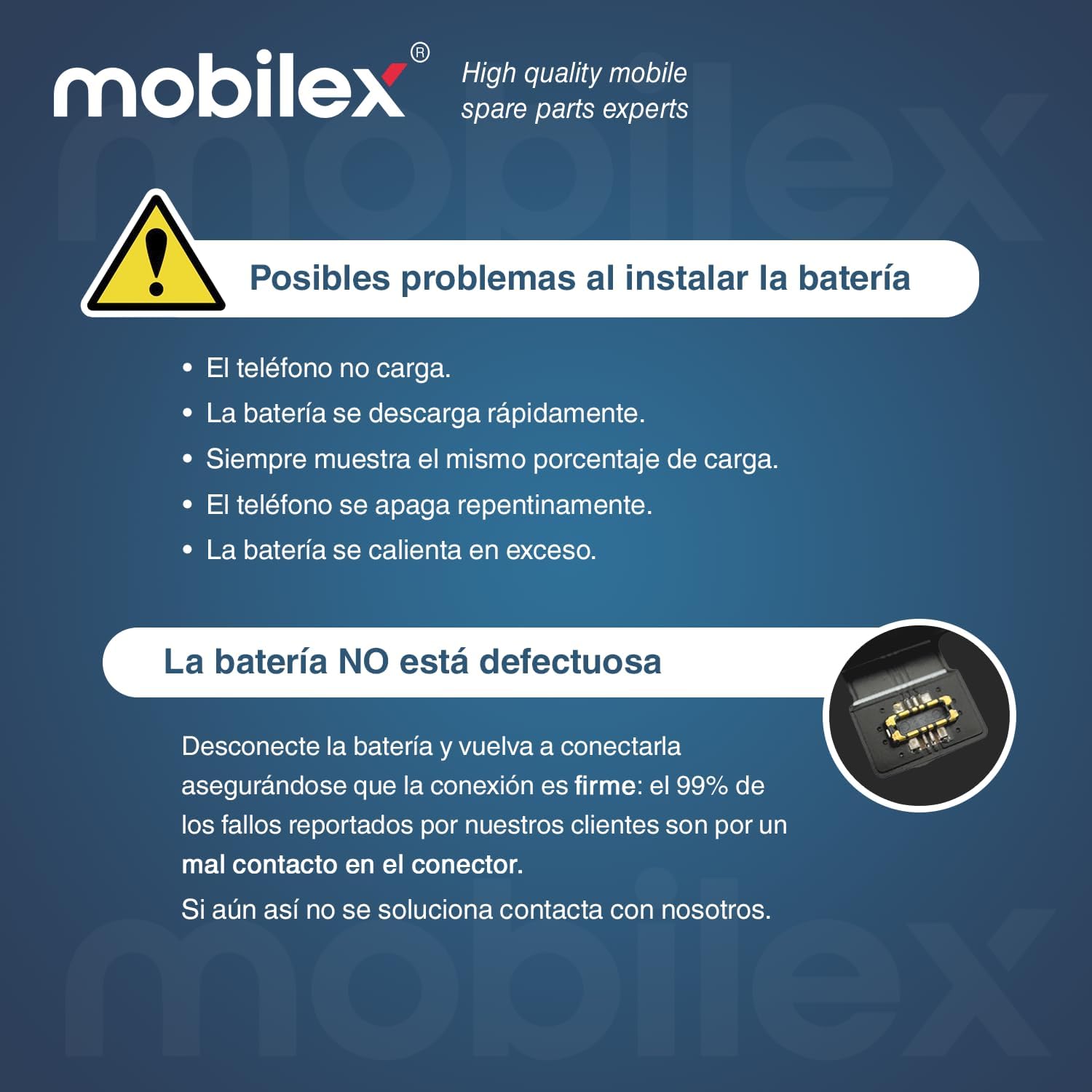 MOBILEX® Batería BP46 para Xiaomi 12 / 12X / 12S | Carga Rápida 67W Turbo | 4500mAh - OEM | Repuesto Interno con Adhesivo | Capacidad Original