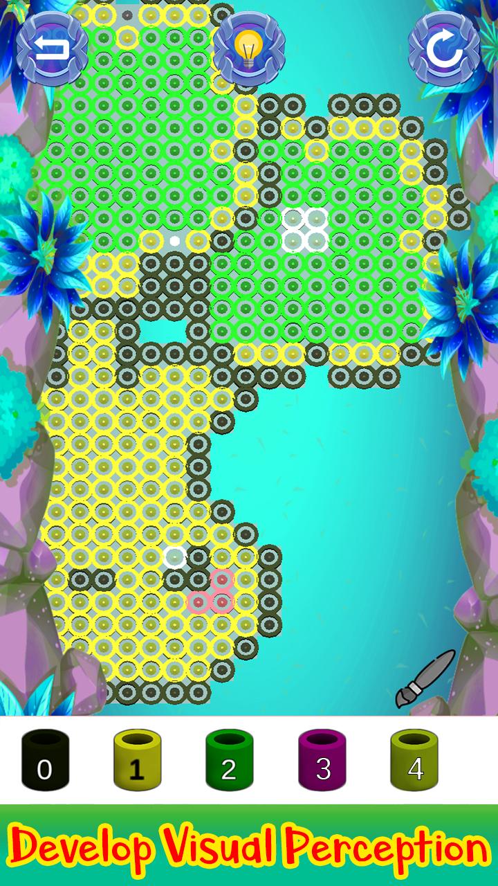 Hama Beads Art Master Color by Number Crafting, Mosaic Coloring