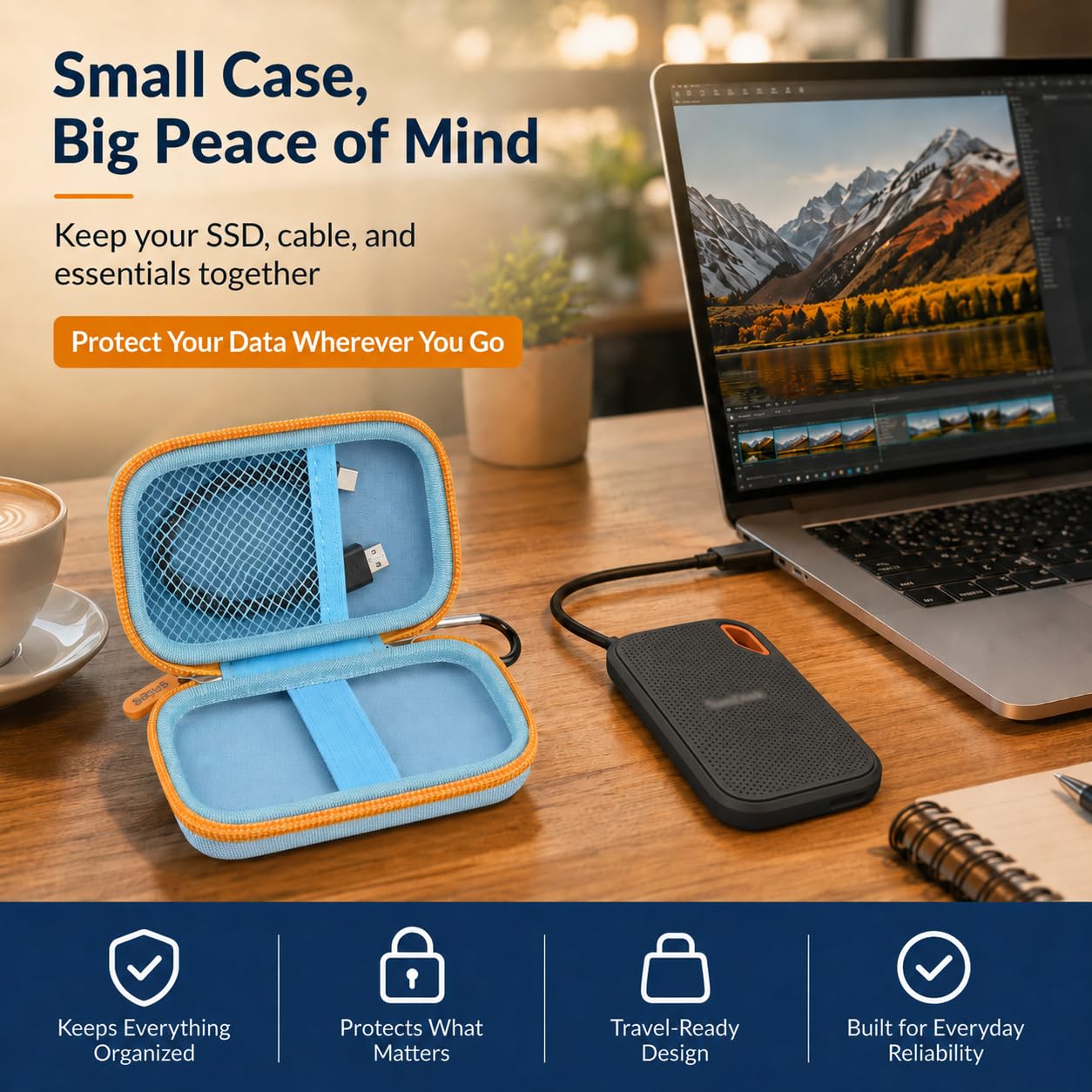 Amazon.com: GWCASE Hard Case for SanDisk Extreme Portable SSD 1TB