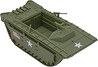 Vista 1 de BMC WW2 USMC Amtrac LVT - Vehículo anfibio 1:32 para hombres plásticos del ejército