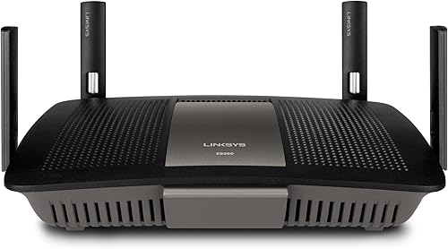 Linksys Router Wi-Fi Gigabit de doble banda AC2400 4X4, óptimo para transmisión de video HD y juegos sin retrasos (E8350)