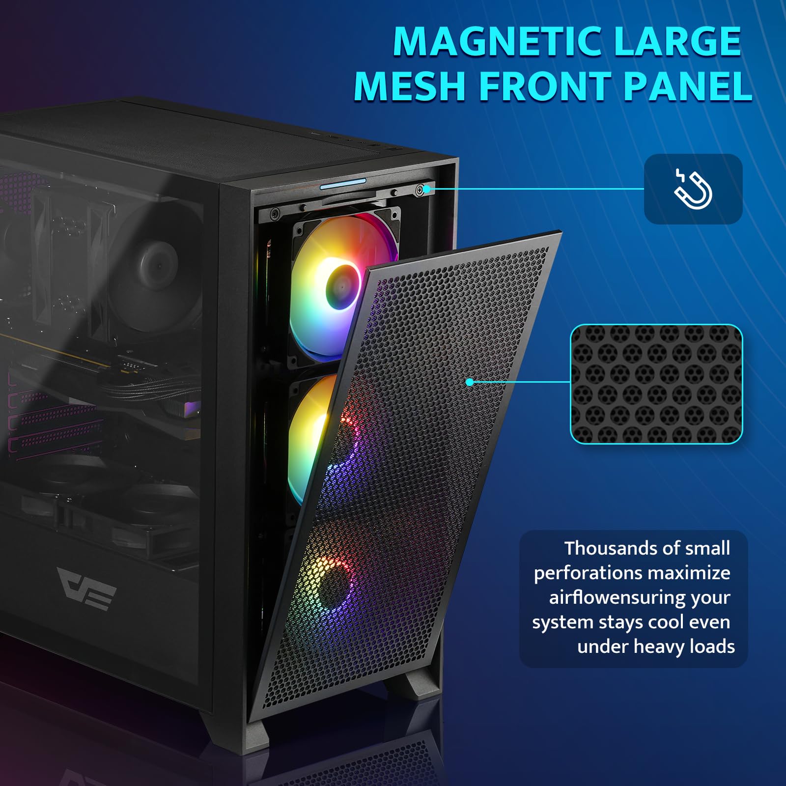 pcケース　850w atx Amazon.co.jp: darkFlash ATX コンピューター PC ケース、3 x 120mm