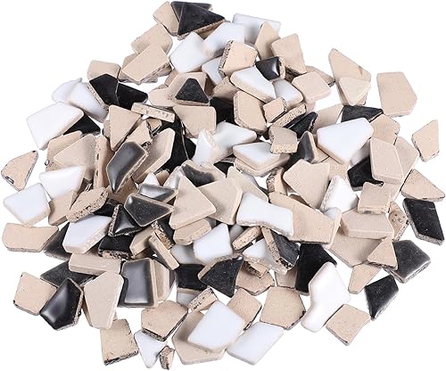 Adhesivo de mosaico de cerámica, azulejos de mosaico, azulejos de porcelana rotos irregulares, mosaico pequeño, mosaico de vidrio de cristal, piezas