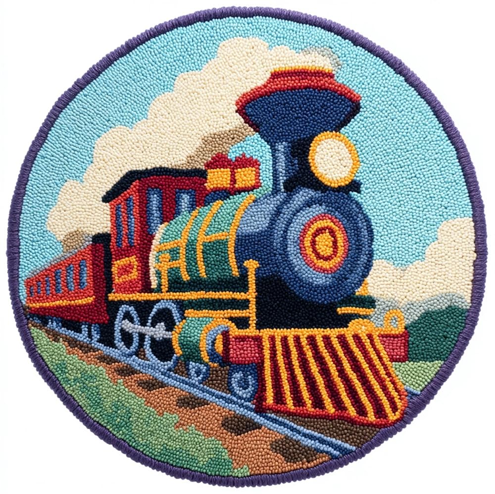 kitphoenix DIY Craft Kit for Adultsvintage Steam Train