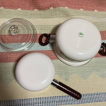 Amazon.co.jp: EJIRY エジリー ホーロー 両手鍋 蓋 ミルクパン