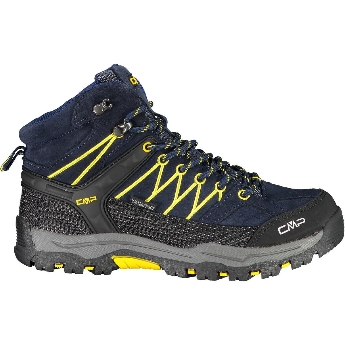 CMP Rigel Mid, Unisex Kids’ High Rise Hiking Shoes, (B.Blue-Zafferano 11nd), 9.5 UK (28 EU)