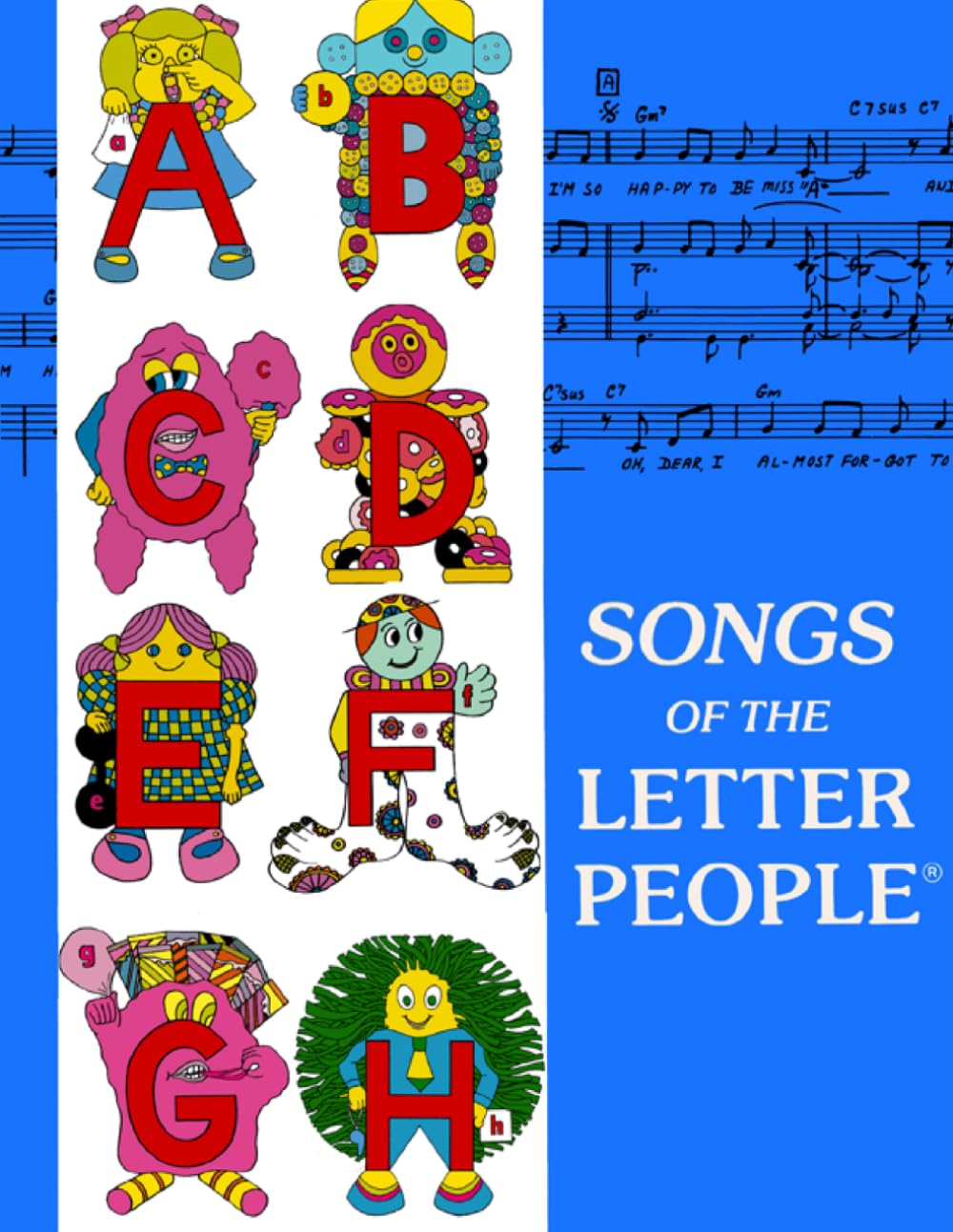 Letter People - Songs of the Letter People Sheet Music Book