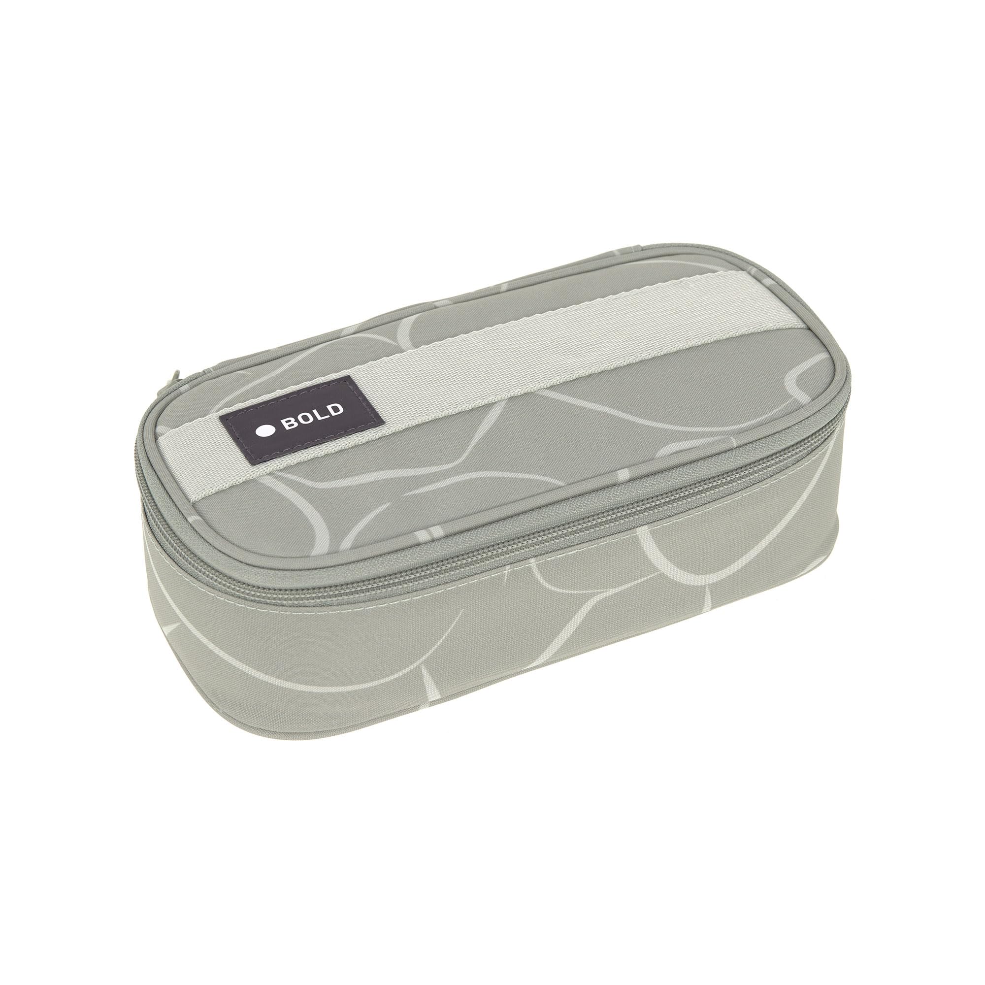 Lässig Bold Pencil Case, Green, Spacy Pencil Case Bold