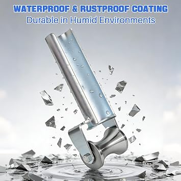 4-Inch Stainless Steel Cable Puller Sheave Rustproof Lightweight for Smooth Conduit Installation Cable Protection