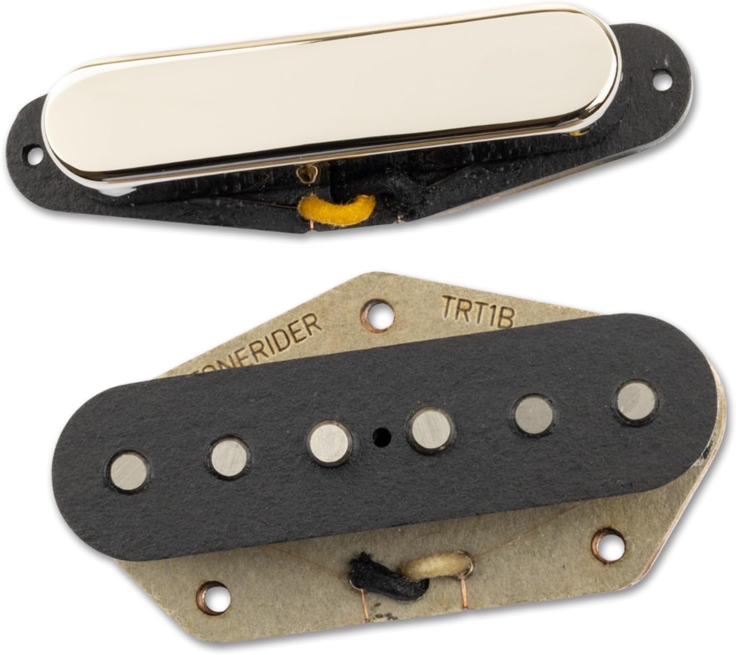 Vintage Plus Telecaster Pickup Set, Nickel Cover, Right-Handed, Alnico 5 Magnets, Perfect For Country And Rock, 5-Year Warranty