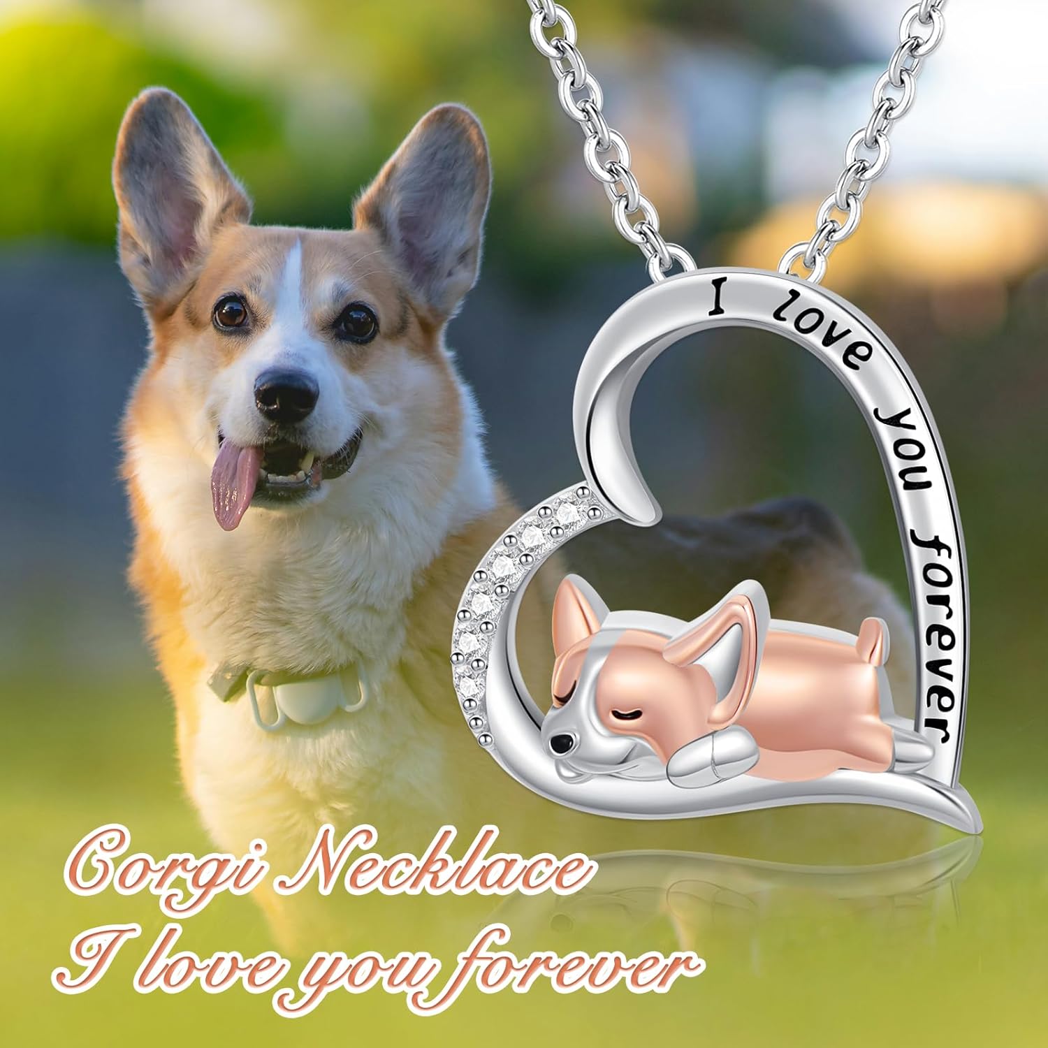 Valentine's Day Gifts for Her Cute Animal Necklace Jewelry for Women Men