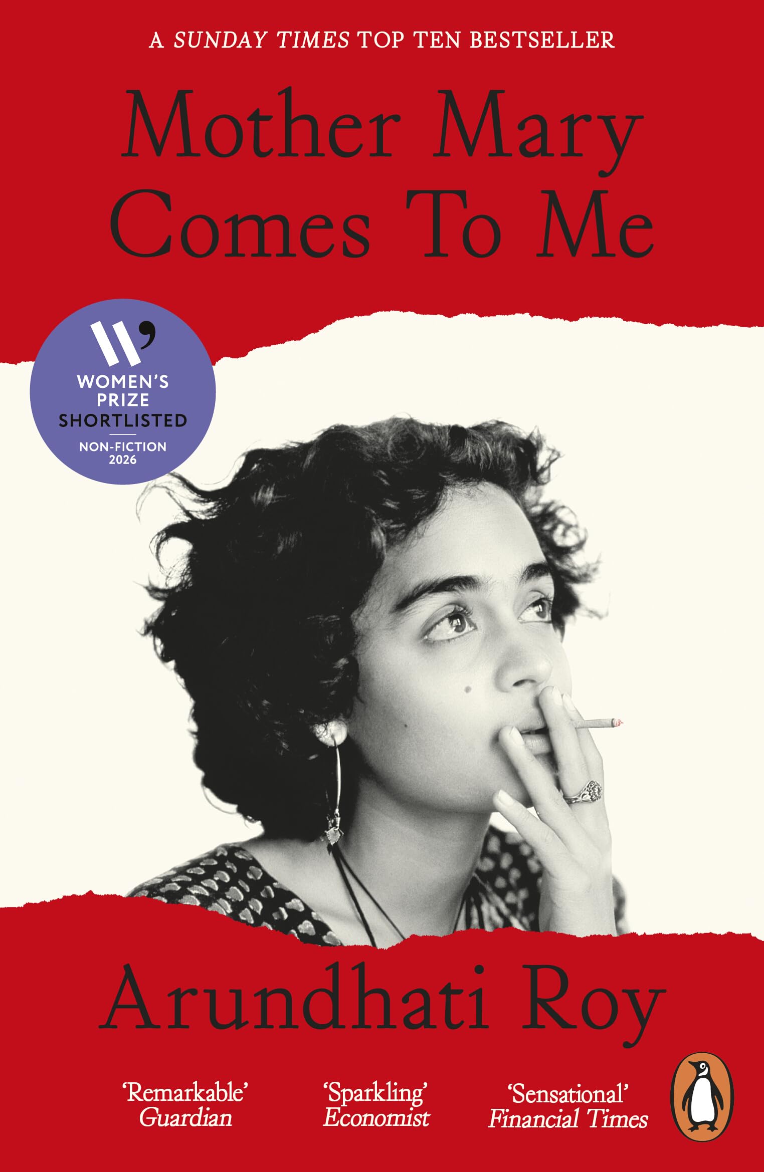 Mother Mary Comes To Me by Arundhati Roy (2026 Women'sPrize Shortlist) Paperback