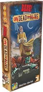 Galápagos,Bang! Dice Game: Undead or Alive (Expansão), Jogo de Dados para Amigos, 3 a 8 jogadores, 15 min