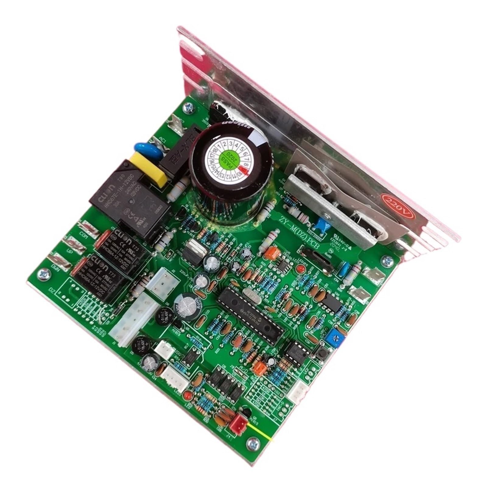 Contrôleur de Moteur de Tapis Roulant ZY-M(DZ).PCB - Compatible avec Shua - Carte de Commande de Tapis Roulant - Carte mère de Pilote de Tapis Roulant ZY-M(2 pin)