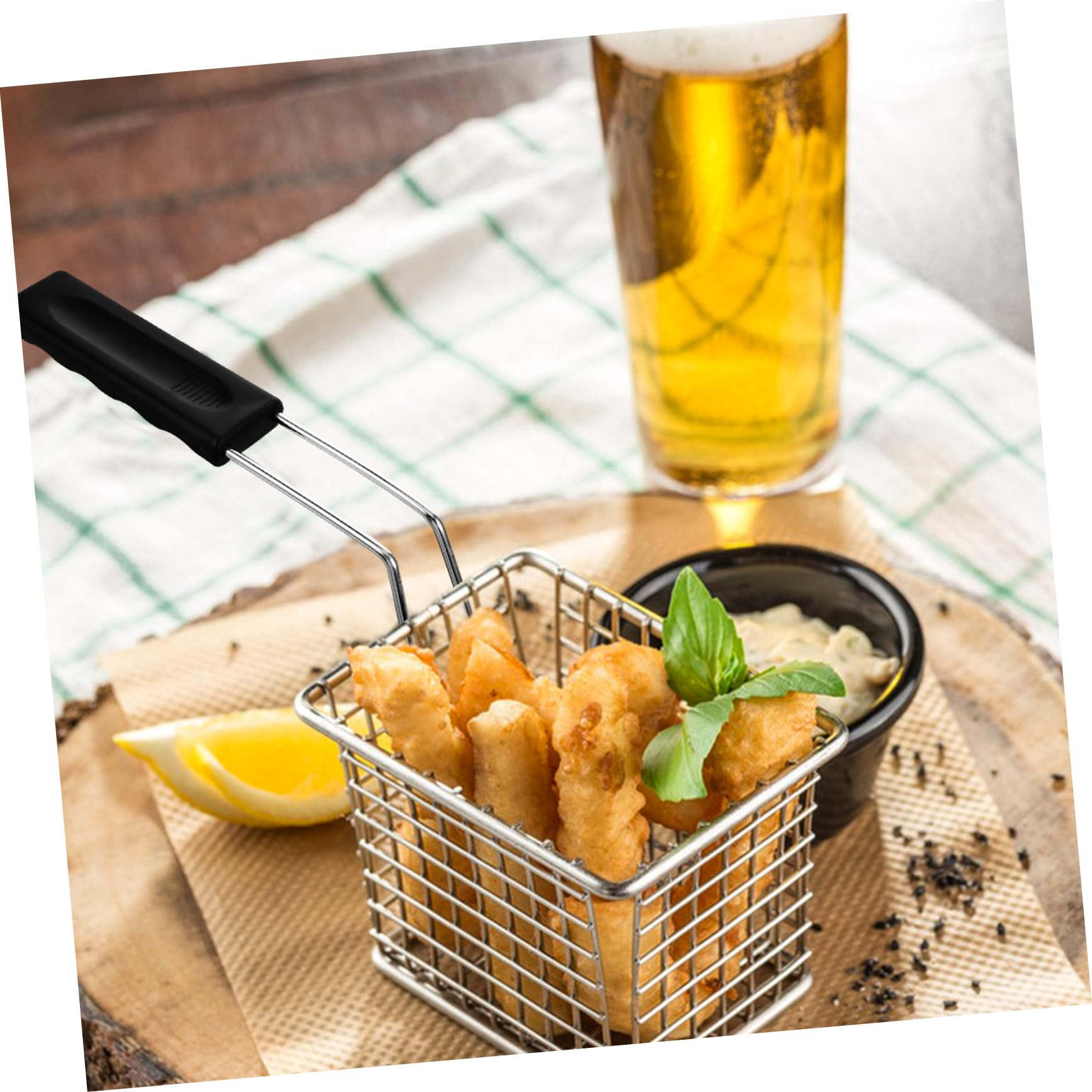 Alipis 3St Griff für den Omelettkorb Eierpfannengriff Frittierkorbgriff aus Edelstahl Austausch des Bratpfannengriffs Omelette-Ring-Griff Omelette-Ringgriff aus Edelstahl Rostfreier Stahl