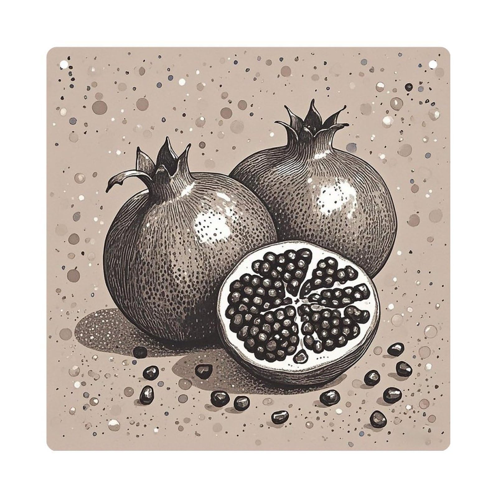 Hand Drawn Fruits Hanging Ornament Wall Decor Pendant