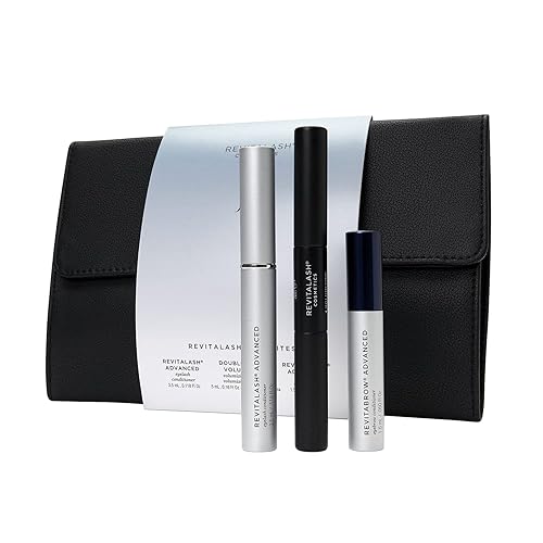 Miniatura 7 de RevitaLash Cosmetics, RevitaLash Favorites - RevitaLash Advanced 0.1 fl oz, RevitaBrow Advanced 0.1 fl oz, mini juego de volumen de doble extremo y