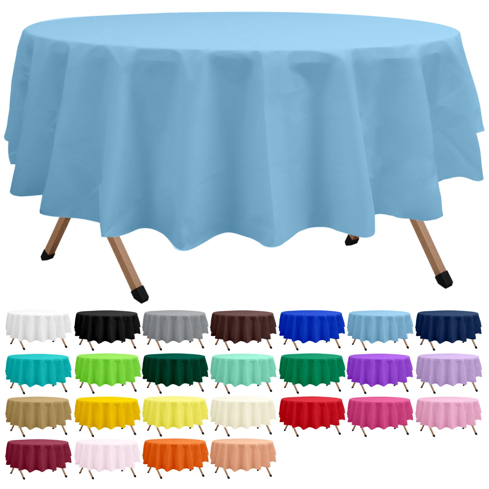 Amazon｜dinexlence ライトブルー プレミアムプラスチックテーブル