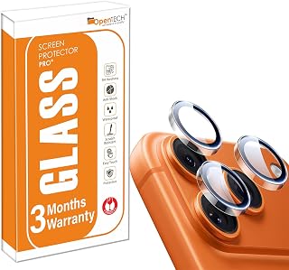 OpenTech® Camera Lens Protector For iPhone 17 Pro Max/17 Pro/16 Pro Max/16 Pro/15 Pro Max/15 Pro/14 Pro Max/14 Pro Tough H... Price In India