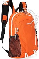 Vista 9 de Mochila de senderismo resistente al agua de 15L, mochila pequeña de viaje al aire libre, mochila ligera de día con bucles para herramientas