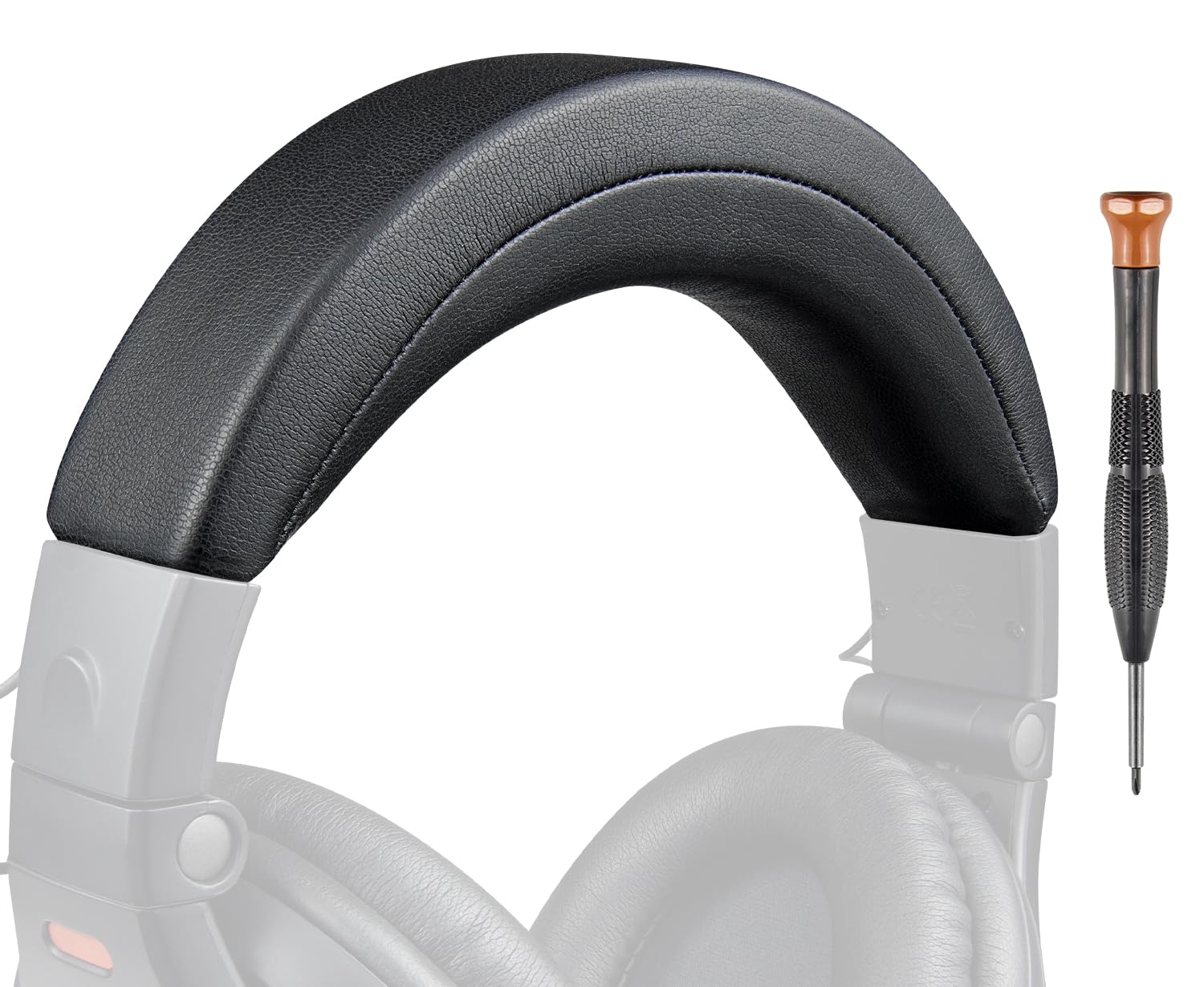 SOULWIT Bandeau Couverture pour Shure SRH440 (Ancienne Version) Professionnel Studio Casque, Pièce de Rechange pour Headband