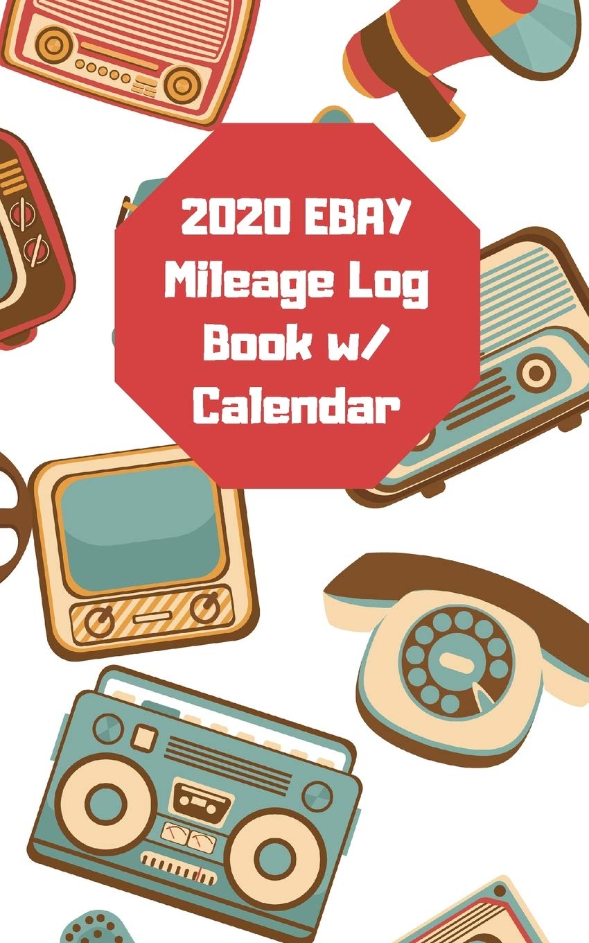 2020 Ebay Mileage Log Book with Calendar