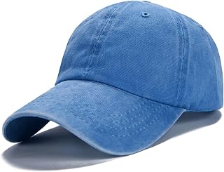 Edoneery Baseball Cap for Men and Women, Low Profile Washed Cotton Dad Hat | Soft Washed Cotton Dad Hat with A Low-profile Fit, Ideal for Hiking, Travel, Walking, Camping and Outdoor Activities