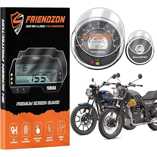 9H Screen Guard Protector for Royal Enfield Meteor 350