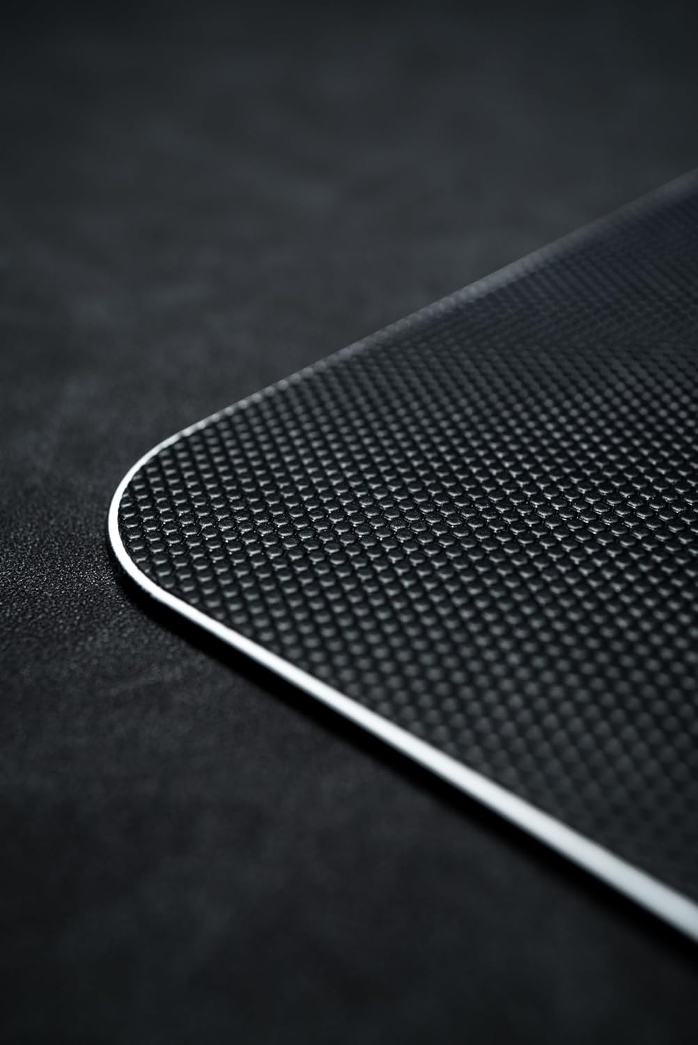 Pwnage Ultra Glide Tempered Glass Mouse Pad – Large, 430×340 mm, 4 mm Thick – Heat‑Treated, Scratch‑Resistant, Sweat‑Resistant, Non‑Slip Silicone Base