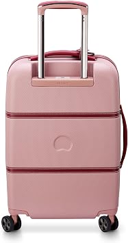 DELSEY PARIS Chatelet Hardside Luggage with Spinner Wheels, Pink, Carry-on 21 Inch, No Brake, Chatelet Hardside Luggage with Spinner Wheels