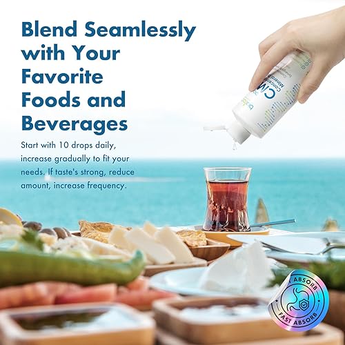 Miniatura 8 de Gotas minerales del Mar Muerto  Más de 72 minerales traza concentrados, magnesio líquido iónico, cloruro, potasio  Bajo en sodio  Energía,