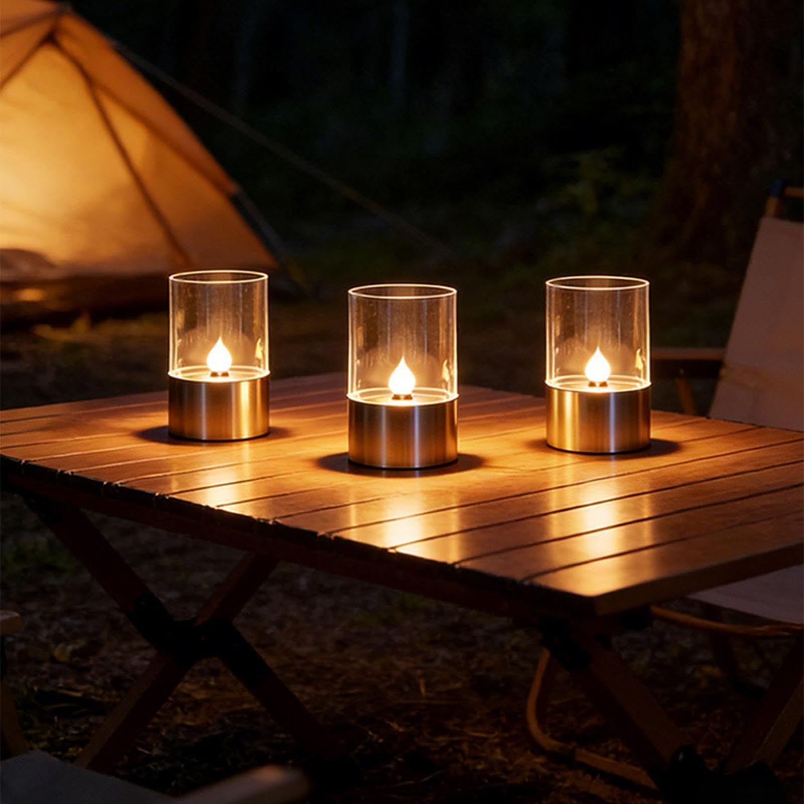 Lumini solari ricaricabili impermeabili a energia solare, per finestre, esterni, giardino, cortile, tavolo, campeggio, casa, feste, matrimoni