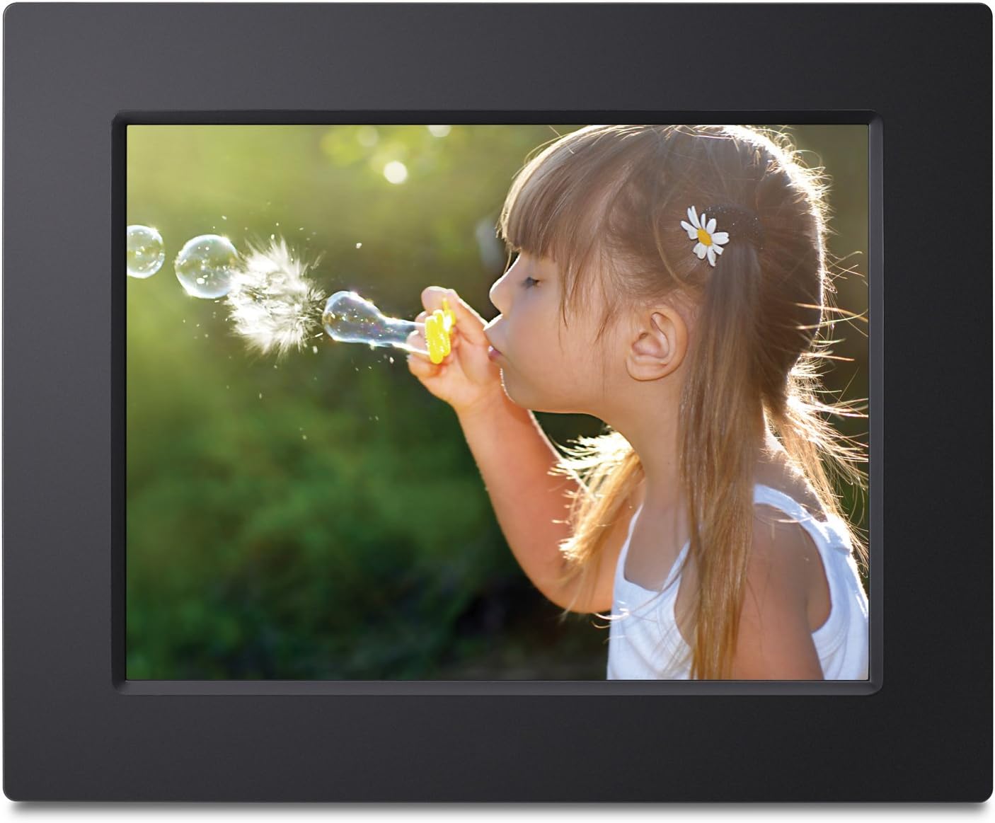 Viewsonic VFD823-50 8-Inch Digital Photo Frame with 800x600 High Resolution and Clock/Calendar (Black)
