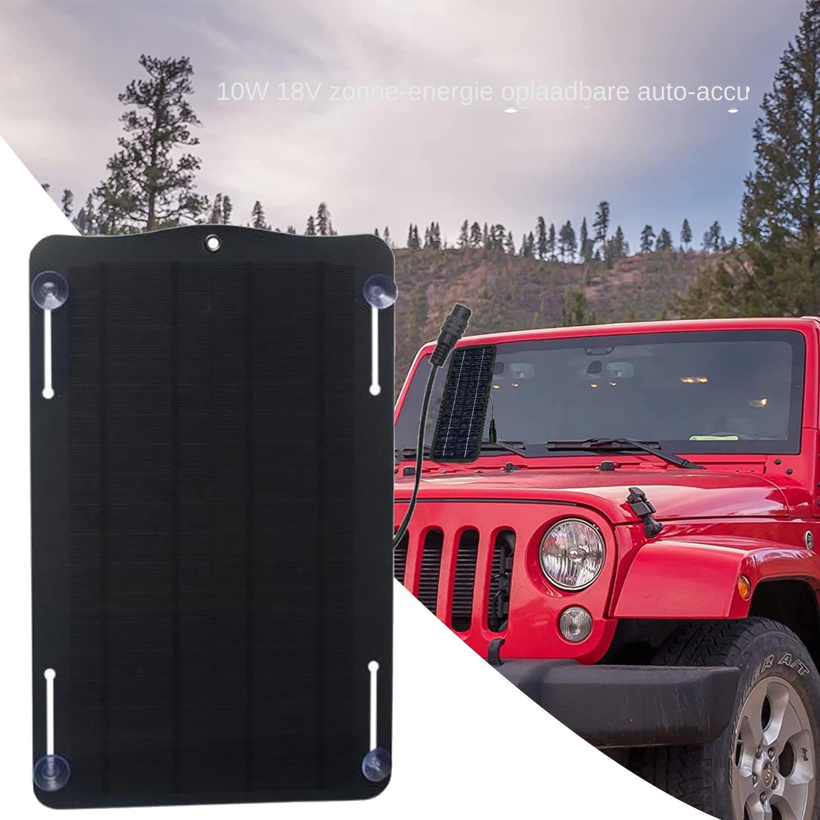Caricabatteria solare portatile per auto - Batteria solare per auto a
