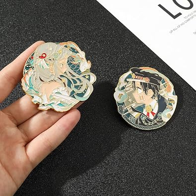 Ealipoi Anime Tbhk Brooch Yashiro Nene Pins Hanako kun Brooches Metal Pendant Cosplay Gift for Women