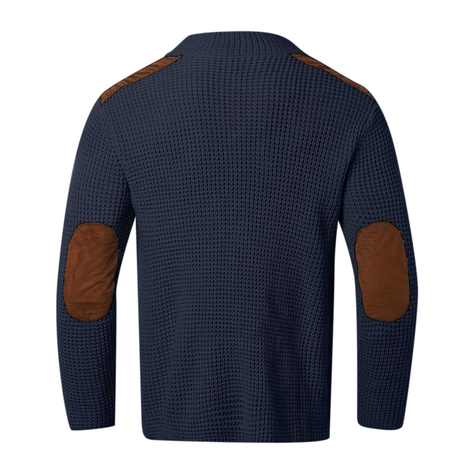 Cardigan Hombre Lana, Chaqueta De Lana para Hombre Manga Larga Cárdigan De Punto Trenzado Casual Cuello De Chal Abotonado con Bolsillos para Otoño E Invierno