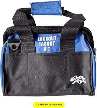 Industrial Lockout Tagout Kit (Loto) - Complete Safety Compliance Set with Padlocks, Hasps, MCB & Plug Lockouts, Cable Ties & Do Not Operate Tags - Electrical, Industrial & Hazardous Environments
