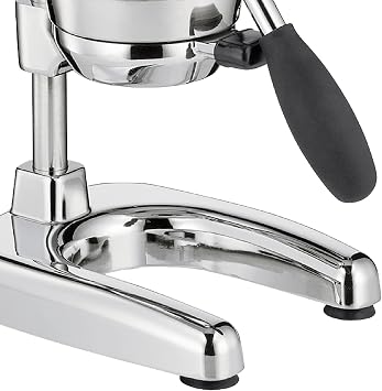 Cilio Commercial Grade Citrus Press Manual Juicer, Silver