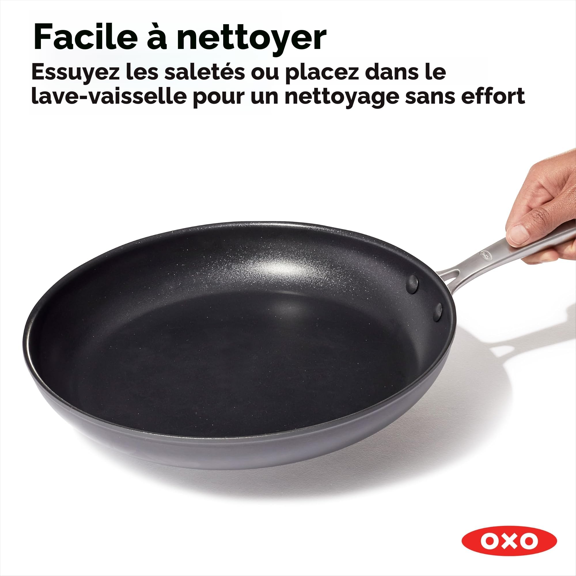 Poêle à frire coréenne antiadhésive en acier inoxydable