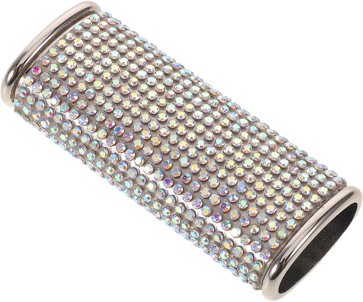 Bling Rhinestone Crystal Lighter Case: Mini Lighter Case Metal with Non-Slip Design, Cover Holder Sleeve Pouches for Party Decoration