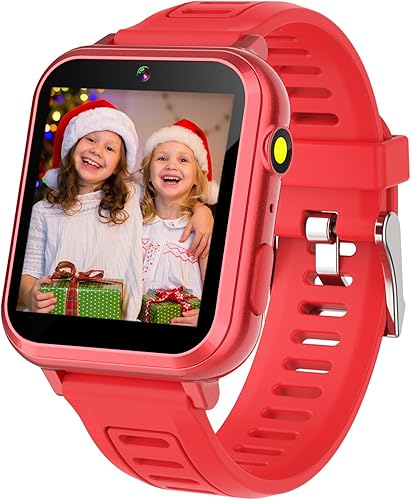 Miniatura 10 de Reloj inteligente para niños con 24 juegos de rompecabezas, pantalla táctil HD, cámara de video, reproductor de música, podómetro, alarma,