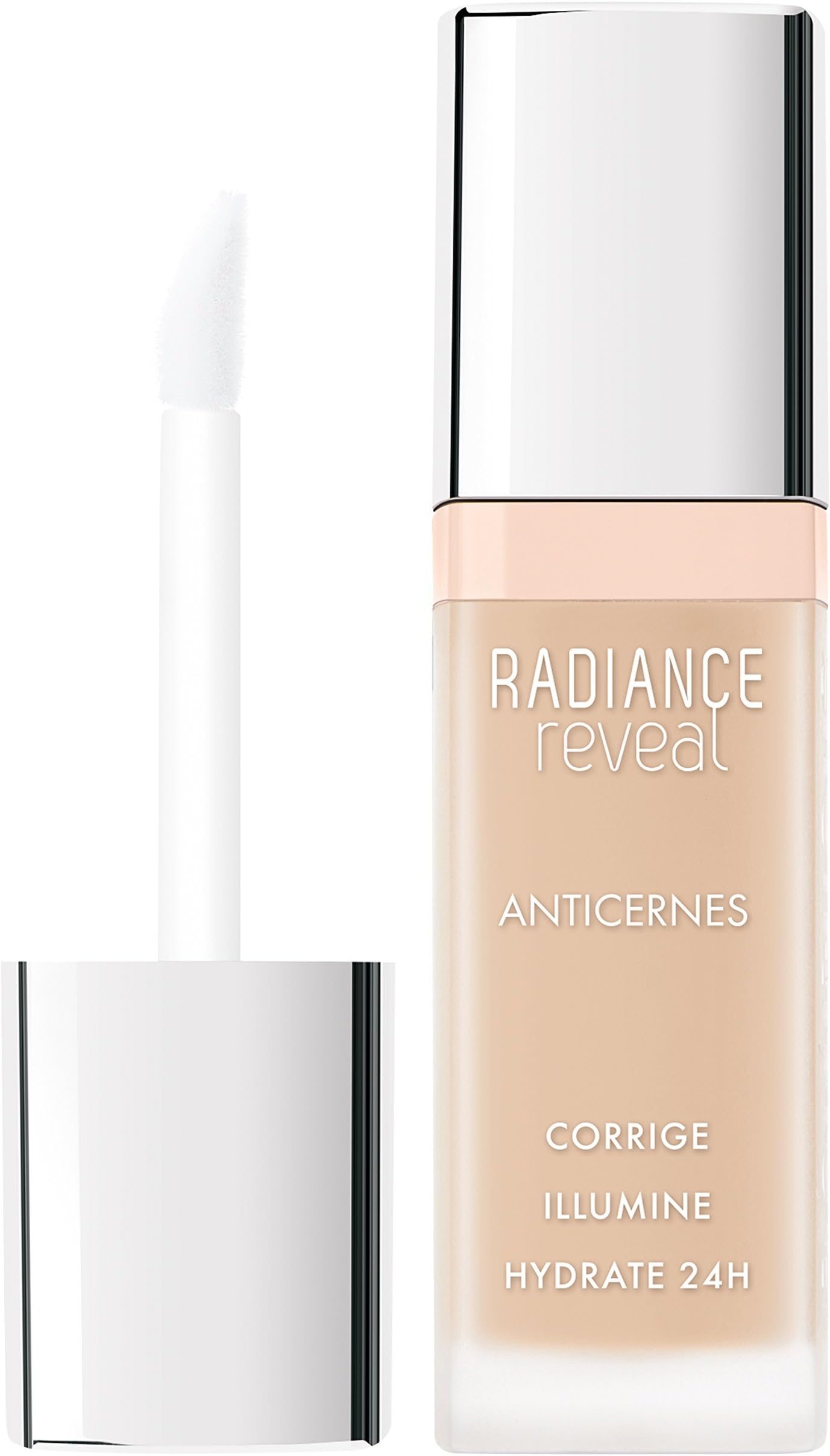 Bourjois Radiance Reveal Medium Coverage Liquid Concealer, 01 Ivory, 7.8ml 29101526001