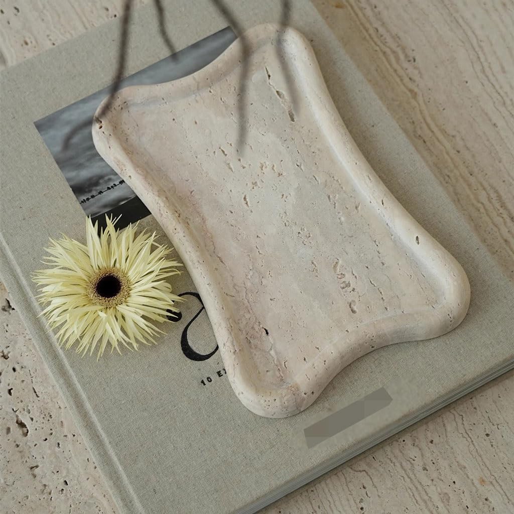 Wielofunkcyjna taca do serwowania Creative Marble Tray Home Entrance Storage Tray Desktop Jewelry Tray Talerz do serwowania