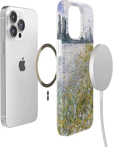 Miniatura 6 de Casely Funda para iPhone 14 Pro Île aux Fleurs The Met Museum Compatible con MagSafe