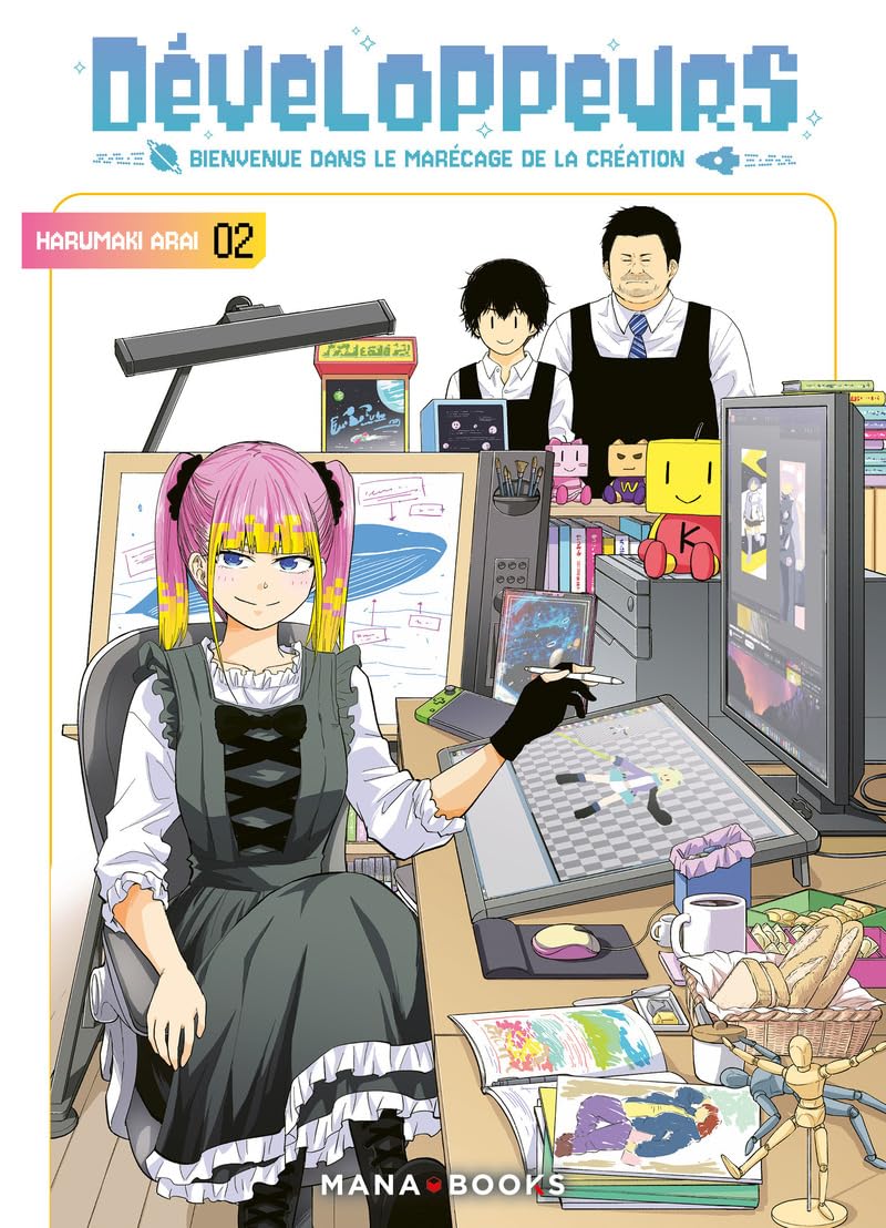 Développeurs - Bienvenue dans le marécage de la création T02 - Arai Harukami - Mana Books - broché - Manga