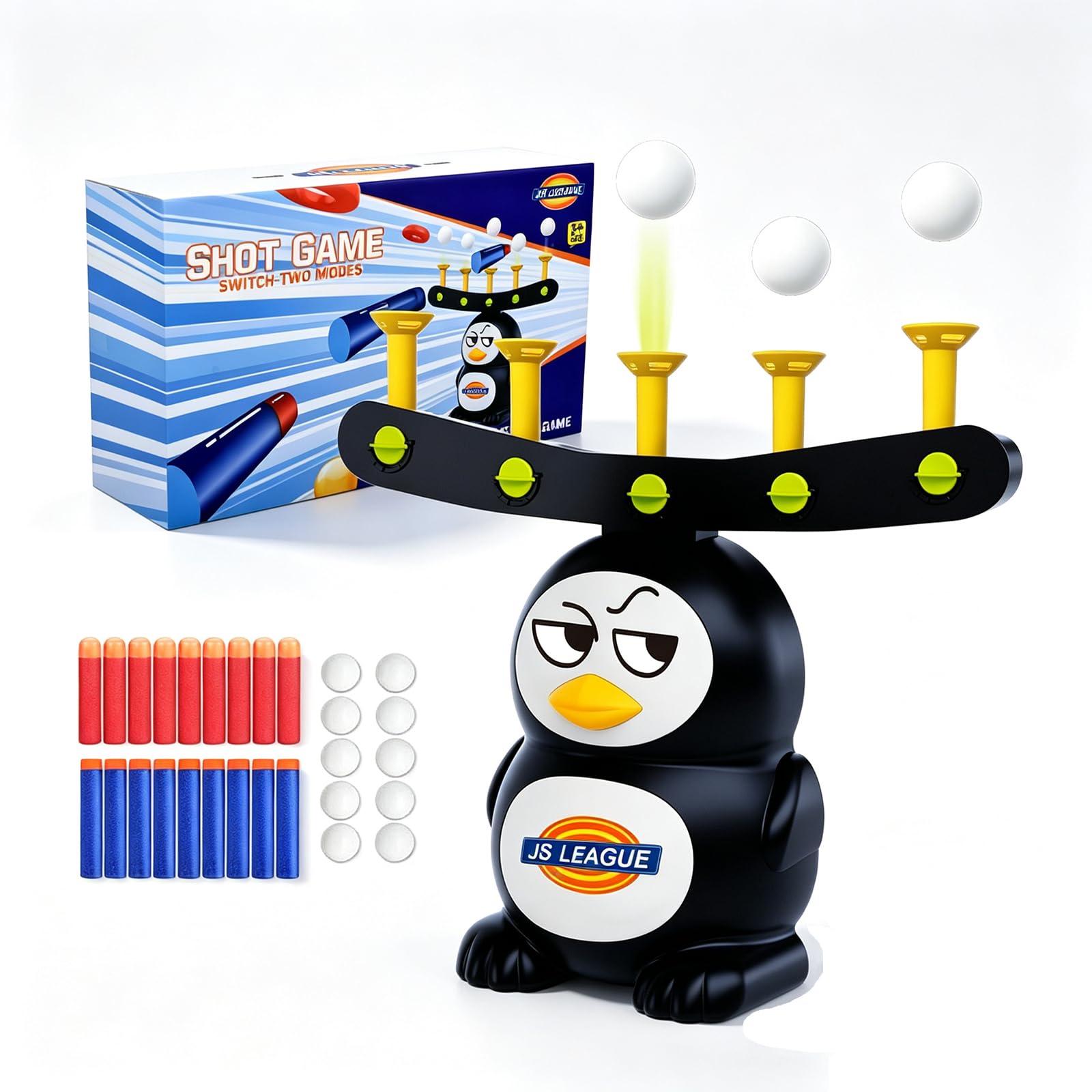 Hover Shot Floating Target Game, Glow in The Dark Shooting Game