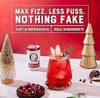 Vista 5 de Q Mixers Spritz de Arándano y Granada, Ideal para Cócteles y Mócteles - Hecho con Ingredientes Reales, Perfectamente Carbonatado y Menos Dulce - 20