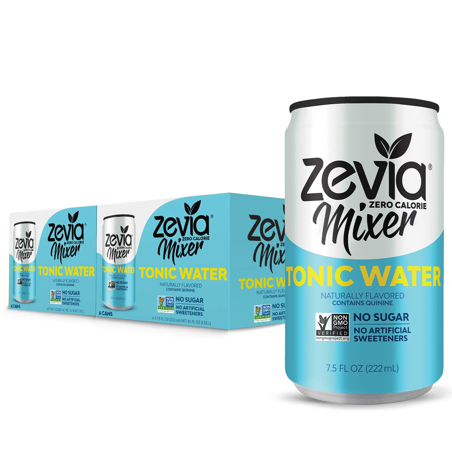 Zevia Zero Calorie Mixer, Tonic Water, 7.5 Ounces (Pack of 12) Buy